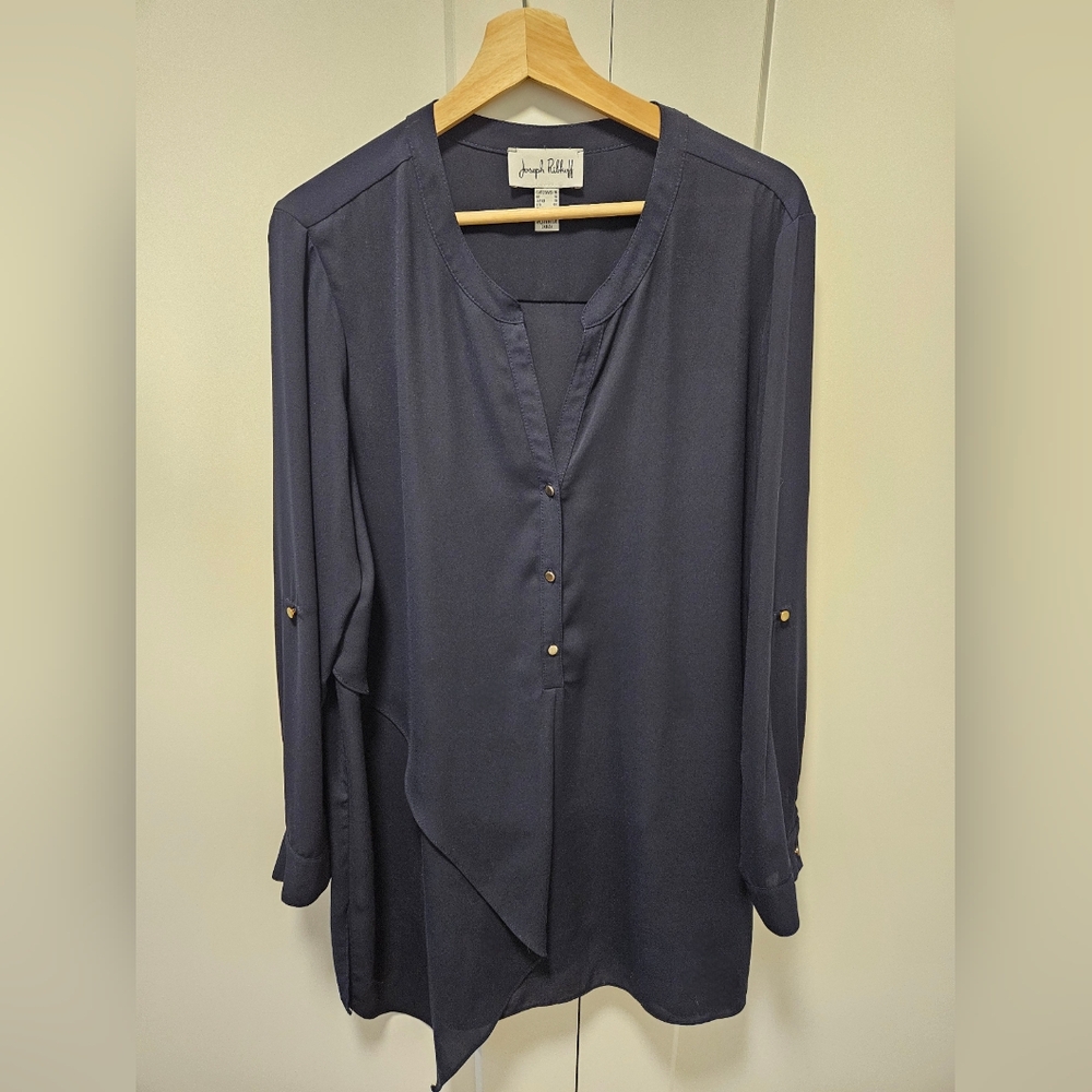 Joseph Ribkoff Asymmetrical Tunic Top